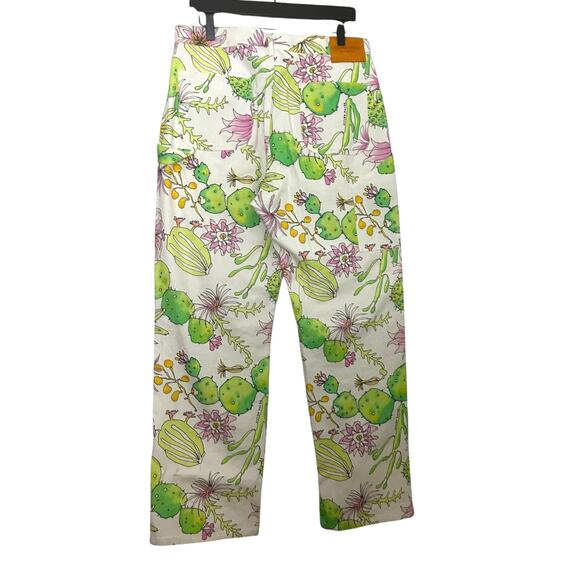 Keith Kelly NYC Cactus Double Knee Work Pants White Medium - Picture 4 of 8